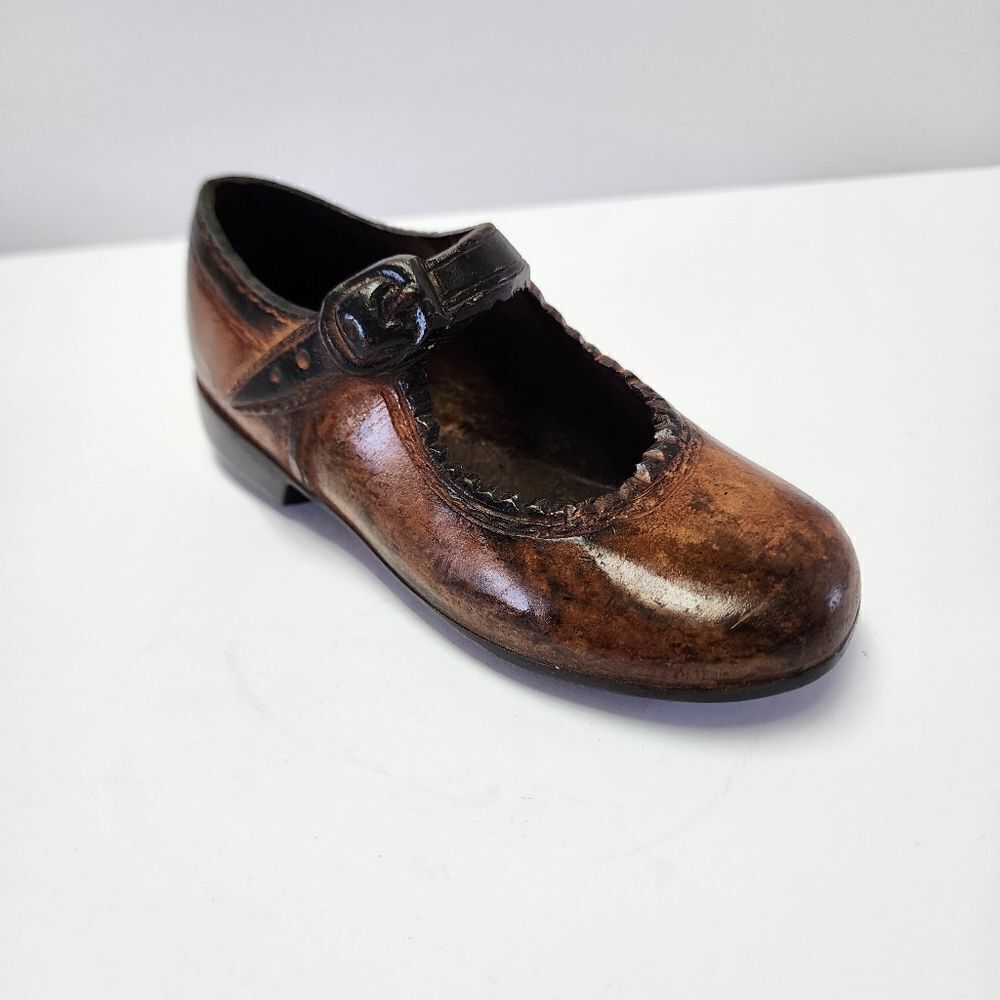 Cast Bronze Replica of Little Girls Mary Jane Shoe
